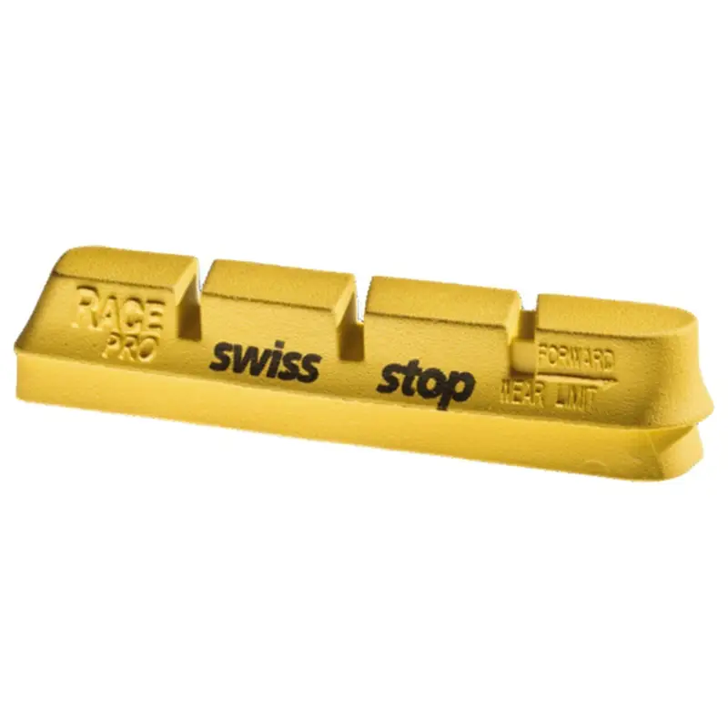 Balfes Bikes Swissstop Race Pro Pads Yellow King in Yellow | Free postage over £30, £10 off first order, price match & 0% finance.
