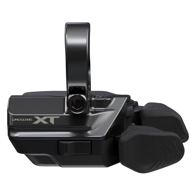 Balfes Bikes Shimano SW-M8250-R XT Di2 shift switch wireless clamp band type right hand in Black | Free postage over £30, £10 off first order, price match & 0% finance.