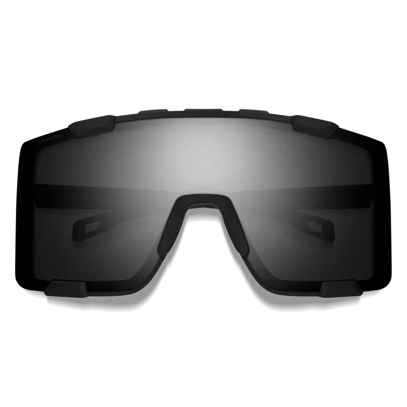 Smith Syncline Sunglasses in Matte Black / ChromaPop Black-2