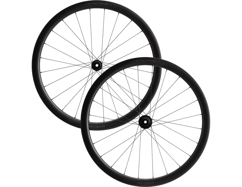 Balfes Bikes Syncros Capital 1.0 40 Wheelset in Black Matt | Free postage over £30, £10 off first order, price match & 0% finance.