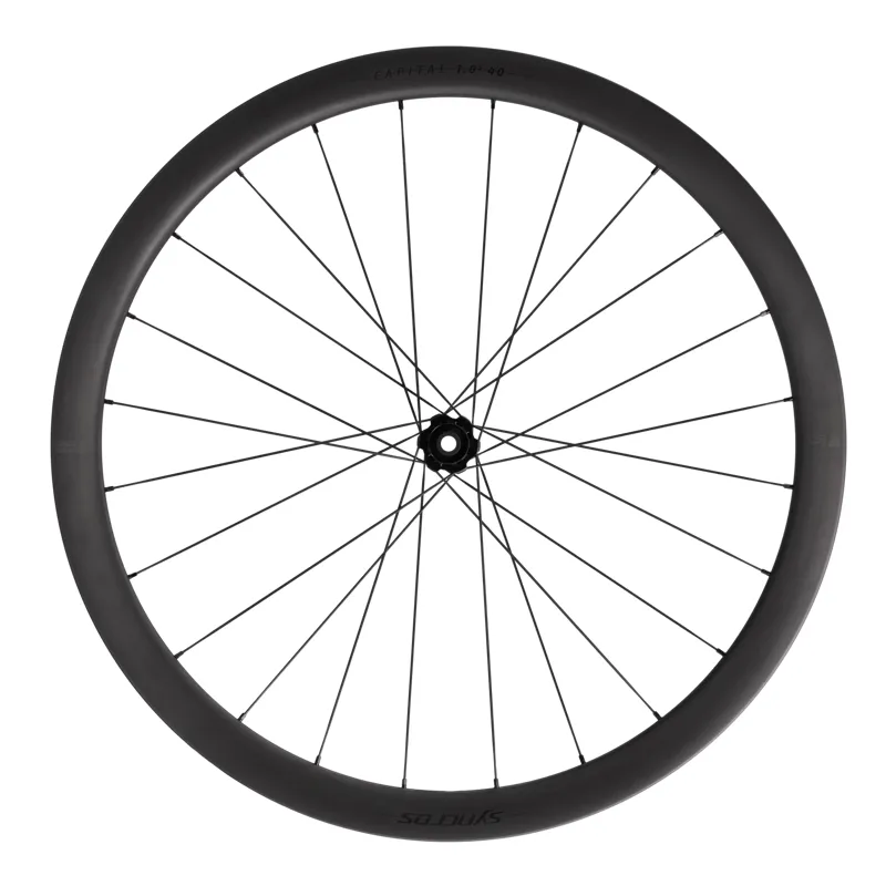 Syncros Capital 1.0s 40 Wheelset in Black Matt-2