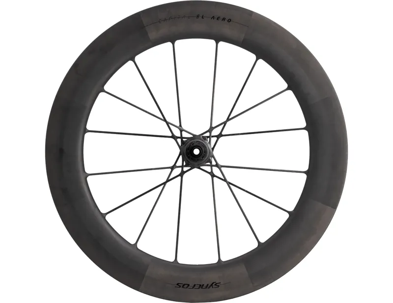 Balfes Bikes Syncros Capital SL Aero 80mm Rear Wheel in Black Matt | Free postage over £30, £10 off first order, price match & 0% finance.