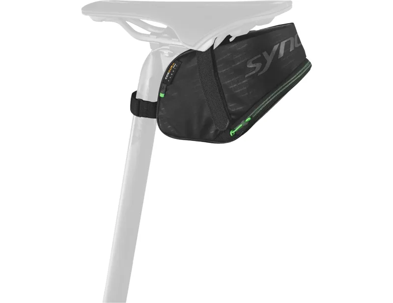 Balfes Bikes Syncros HiVol Strap Saddle Bag in Black | Free postage over £30, £10 off first order, price match & 0% finance.