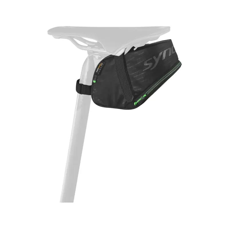 Balfes Bikes Syncros HiVol Strap Saddle Bag in Black | Free postage over £30, £10 off first order, price match & 0% finance.