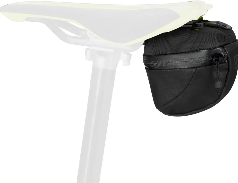 Balfes Bikes Syncros iS Quick Release Saddle Bag in Black | Free postage over £30, £10 off first order, price match & 0% finance.