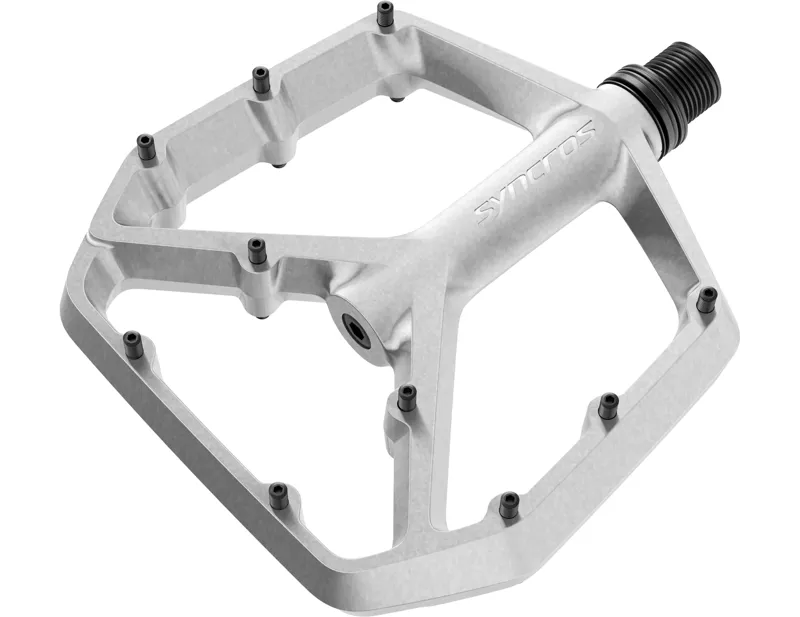 Syncros Squamish II Flat Pedals in Raw Alloy
