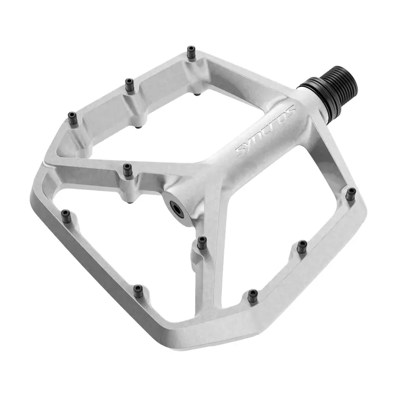 Balfes Bikes Syncros Squamish II Flat Pedals in Raw Alloy | Free postage over £30, £10 off first order, price match & 0% finance.