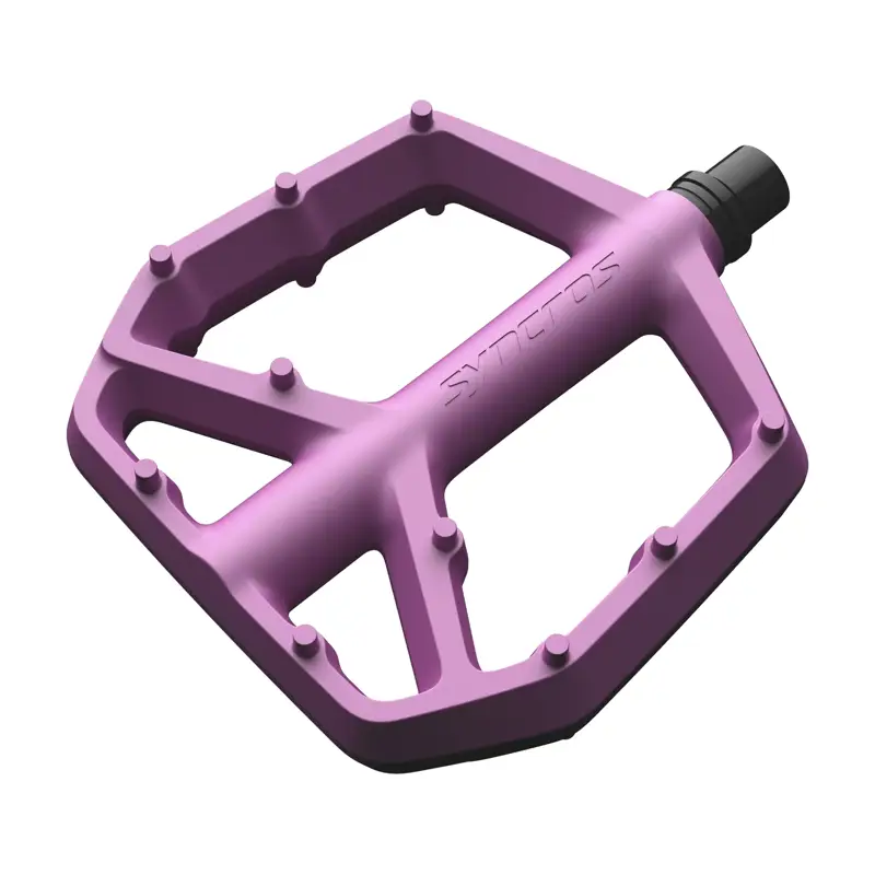 Balfes Bikes Syncros Squamish III Flat Pedals in Deep Purple | Free postage over £30, £10 off first order, price match & 0% finance.