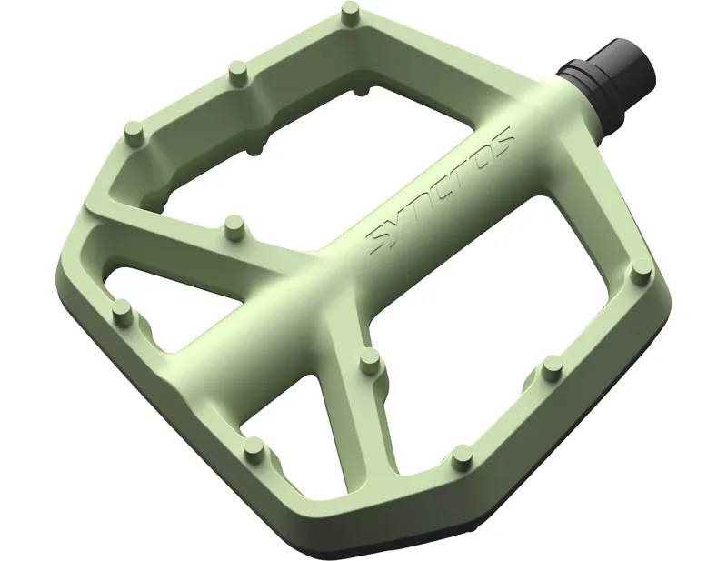 Balfes Bikes Syncros Squamish III Flat Pedals in Land Green | Free postage over £30, £10 off first order, price match & 0% finance.
