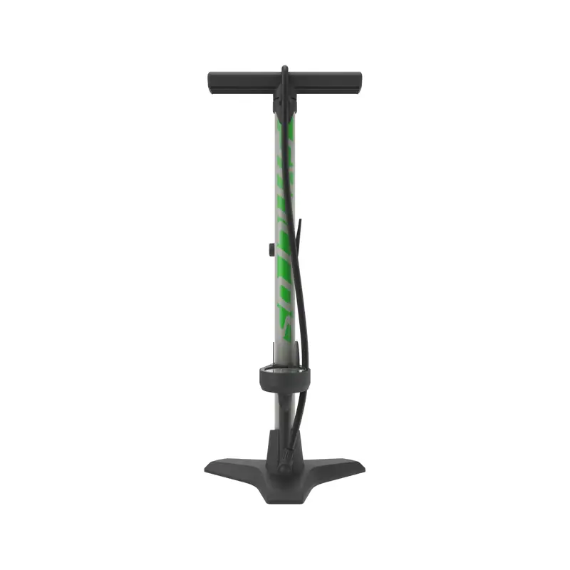 Balfes Bikes Syncros Vernon 3.0 Floor Pump in Fade Grey/Green | Free postage over £30, £10 off first order, price match & 0% finance.