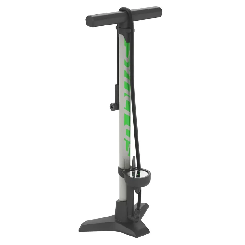 Syncros Vernon 3.0 Floor Pump in Fade Grey/Green-1