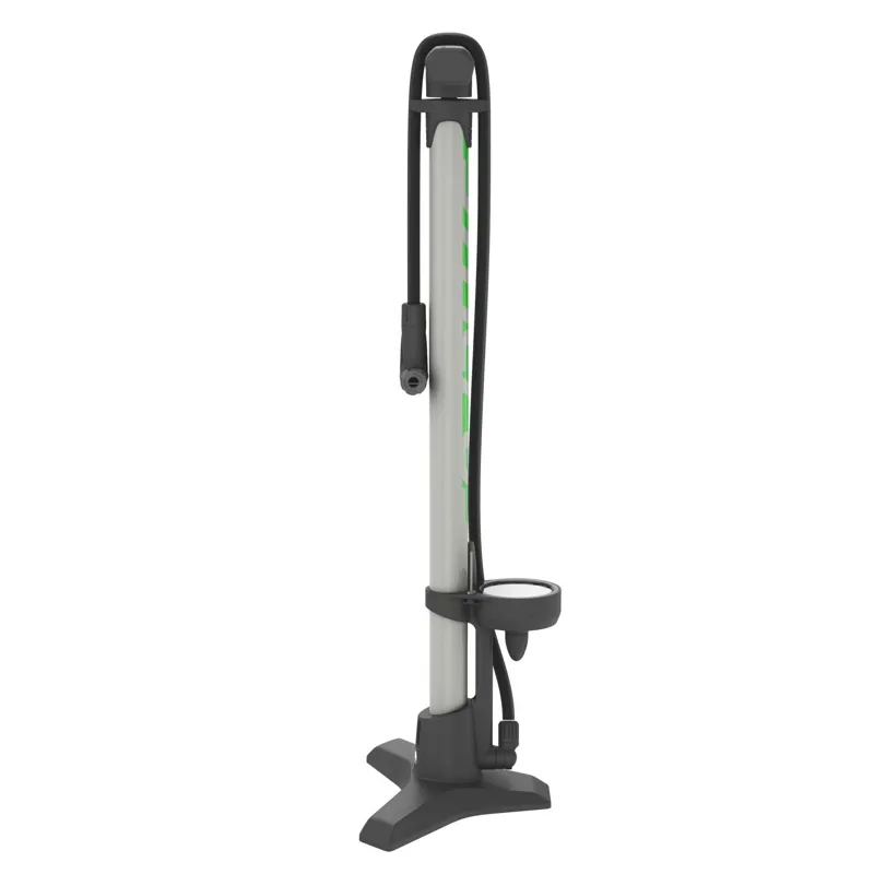 Syncros Vernon 3.0 Floor Pump in Fade Grey/Green-2