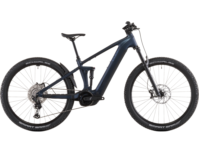 Cube Stereo Hybrid one22 Slx 800 Full Suspension Electric Mountain Bike 2026 in Indigoblue/Blue