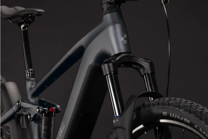 Cube Stereo Hybrid One22 Pro 800 Electric Full Sus Alloy MTB 2027 in Slabgrey/Chrome-6