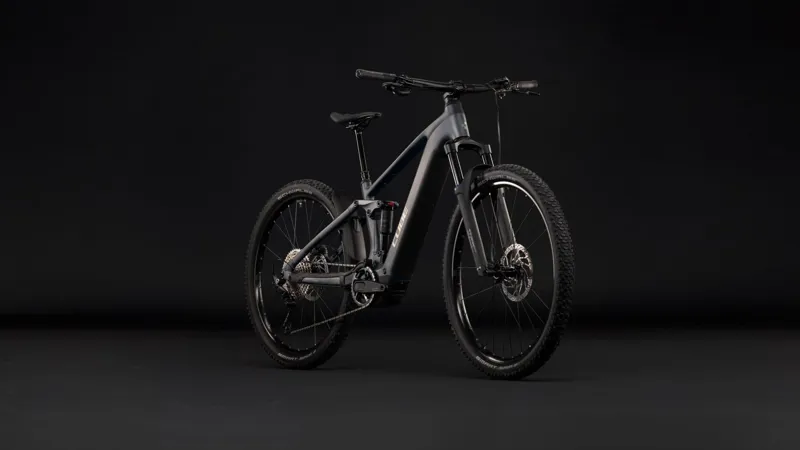 Cube Stereo Hybrid One22 Pro 800 Electric Full Sus Alloy MTB 2027 in Slabgrey/Chrome-1