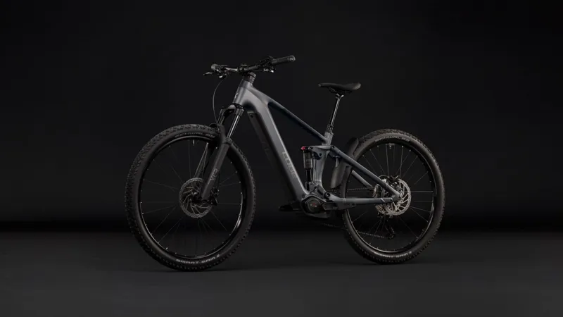 Cube Stereo Hybrid One22 Pro 800 Electric Full Sus Alloy MTB 2027 in Slabgrey/Chrome-3