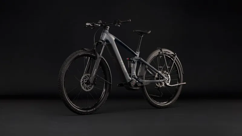 Cube Stereo Hybrid One22 Pro 800 FE Electric Full Sus Alloy MTB 2027 in Slabgrey/Chrome-2