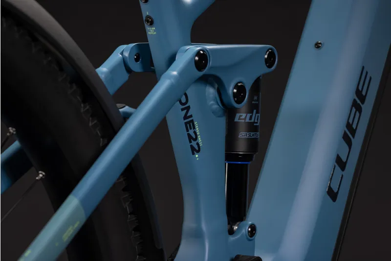 Cube Stereo Hybrid One22 Pro 800 FE Electric Full Sus Alloy MTB 2027 in Bluesapphire/Blue-9