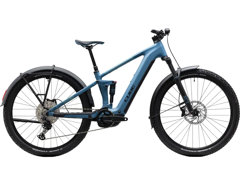 Cube Stereo Hybrid One22 Pro 800 FE Electric Full Sus Alloy MTB 2027 in Bluesapphire/Blue