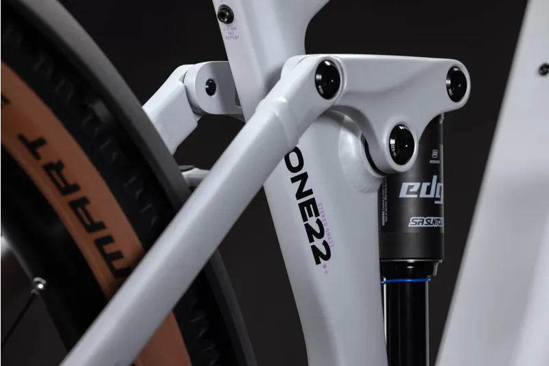 Cube Stereo Hybrid One22 Pro 800 FE Electric Full Sus Alloy MTB 2027 in Foggrey/Sparklerose-8