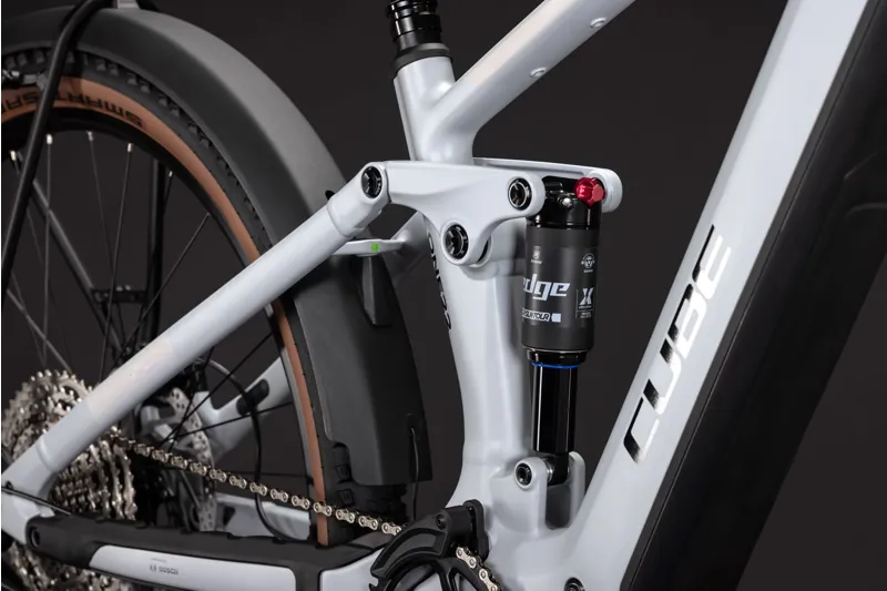 Cube Stereo Hybrid One22 Pro 800 FE Electric Full Sus Alloy MTB 2027 in Foggrey/Sparklerose-6