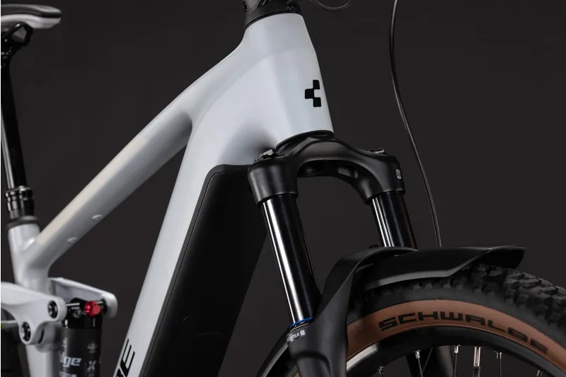 Cube Stereo Hybrid One22 Pro 800 FE Electric Full Sus Alloy MTB 2027 in Foggrey/Sparklerose-5