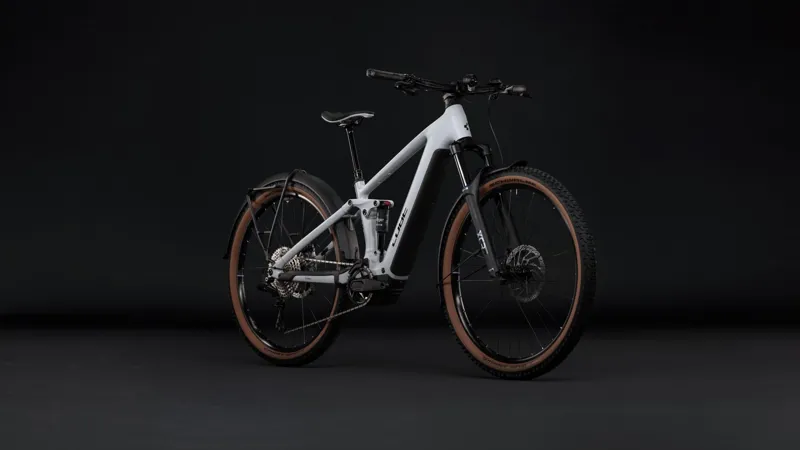 Cube Stereo Hybrid One22 Pro 800 FE Electric Full Sus Alloy MTB 2027 in Foggrey/Sparklerose-4