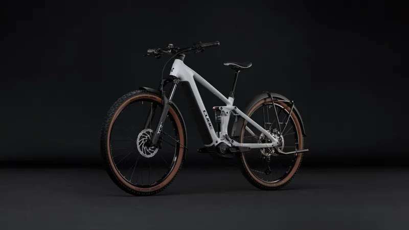Cube Stereo Hybrid One22 Pro 800 FE Electric Full Sus Alloy MTB 2027 in Foggrey/Sparklerose-2