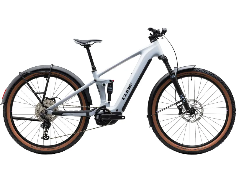 Cube Stereo Hybrid One22 Pro 800 FE Electric Full Sus Alloy MTB 2027 in Foggrey/Sparklerose