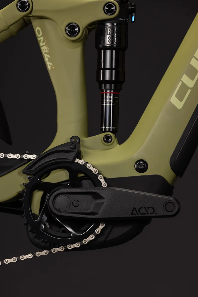 Cube Stereo Hybrid One44 Pro 800 Electric Full Sus MTB 2027 in Softwillow/Green-8