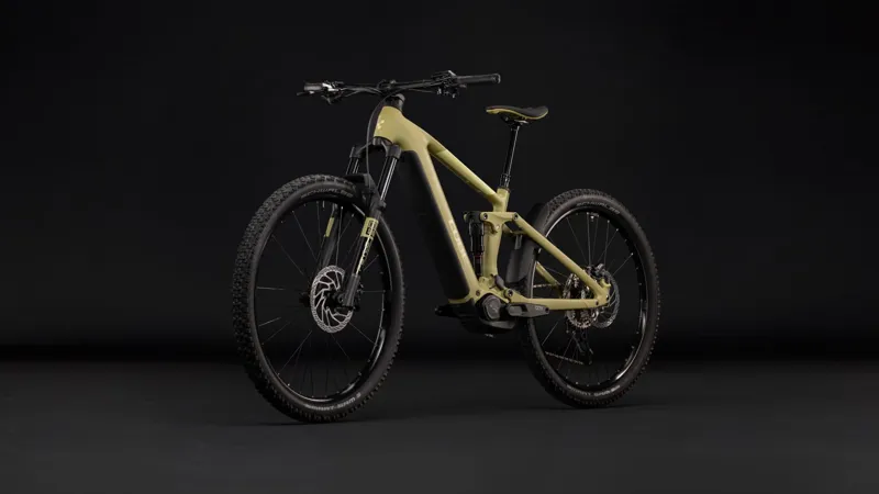 Cube Stereo Hybrid One44 Pro 800 Electric Full Sus MTB 2027 in Softwillow/Green-3