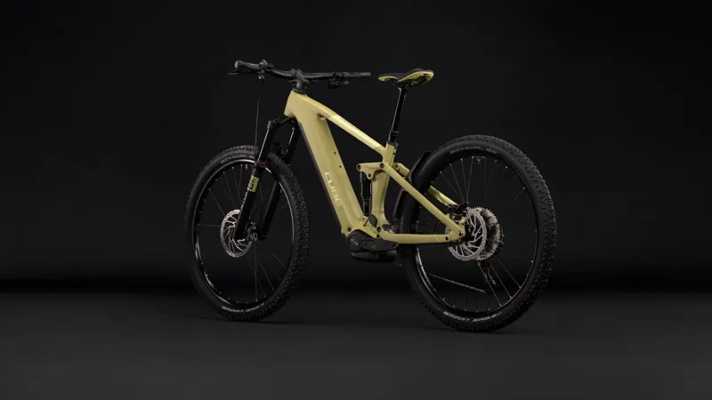 Cube Stereo Hybrid One44 Pro 800 Electric Full Sus MTB 2027 in Softwillow/Green-2