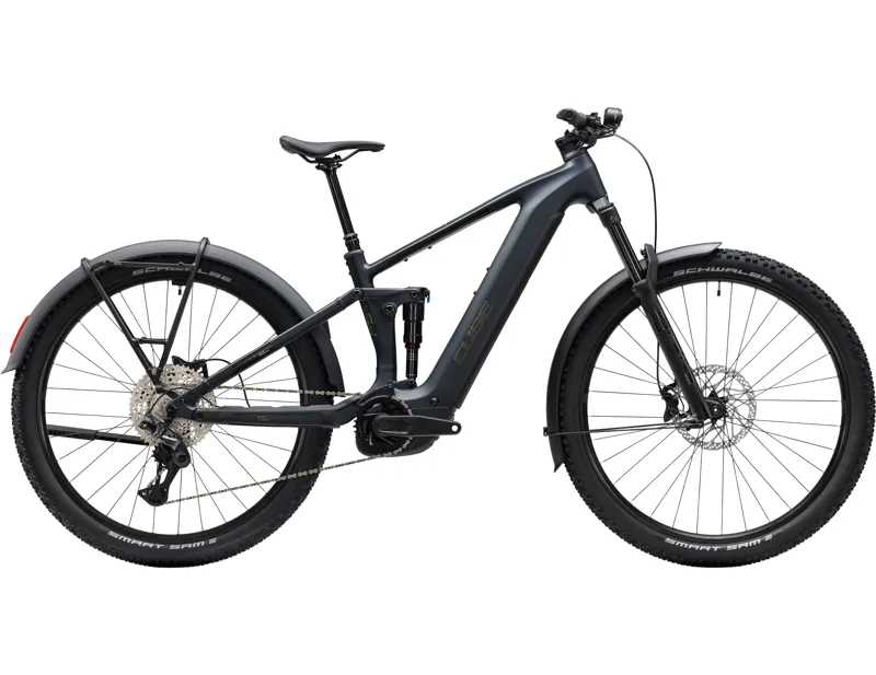 Cube Stereo Hybrid One44 Pro 800 FE Electric Full Sus MTB 2027 in Coal/Black