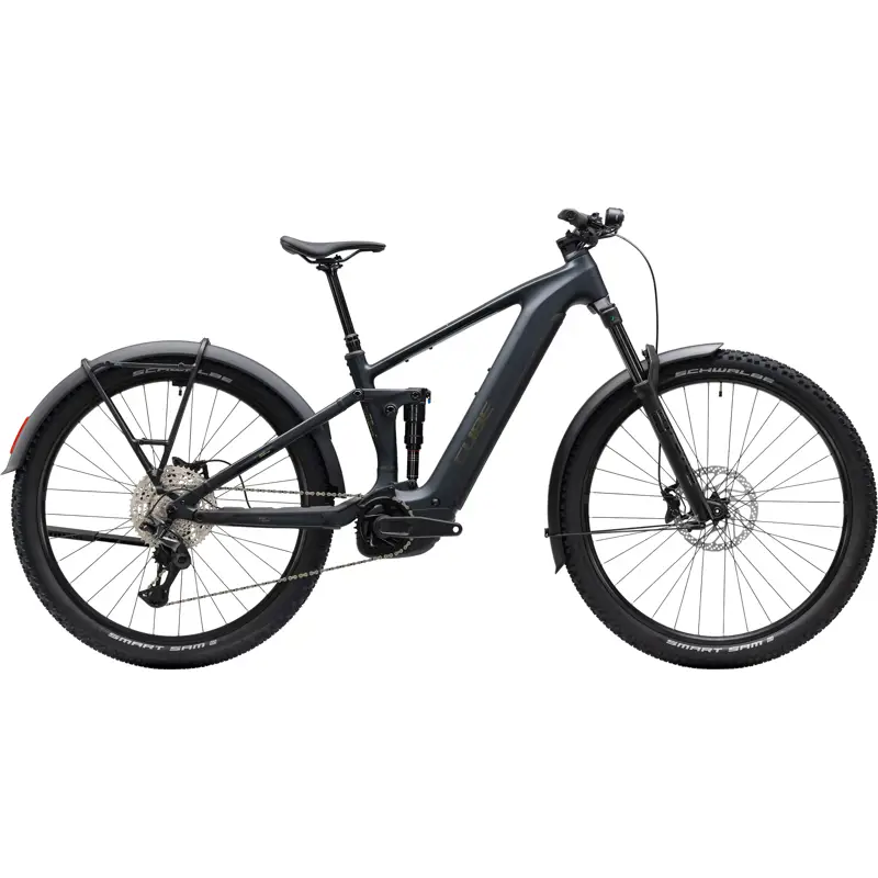Balfes Bikes Cube Stereo Hybrid One44 Pro 800 FE Electric Full Sus MTB 2027 in Coal/Black | Free postage over £30, £10 off first order, price match & 0% finance.