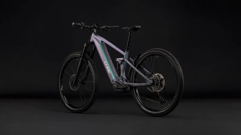 Cube Stereo Hybrid One44 SLX 800 Electric Full Sus MTB 2027 in Smaragdgrey/Chrome-2