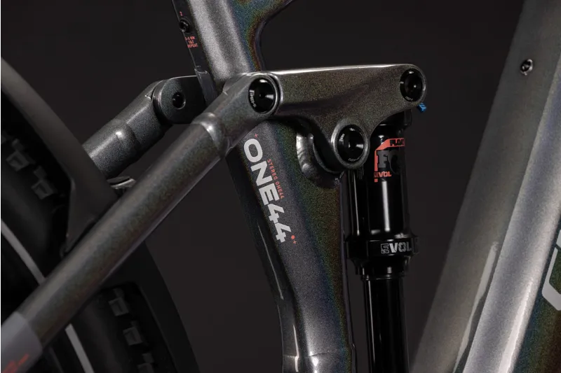 Cube Stereo Hybrid One44 SLX 800 Electric Full Sus MTB 2027 in Prismasilver/Grey-9