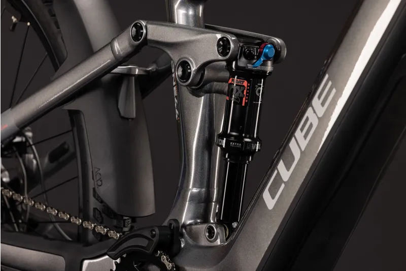 Cube Stereo Hybrid One44 SLX 800 Electric Full Sus MTB 2027 in Prismasilver/Grey-8