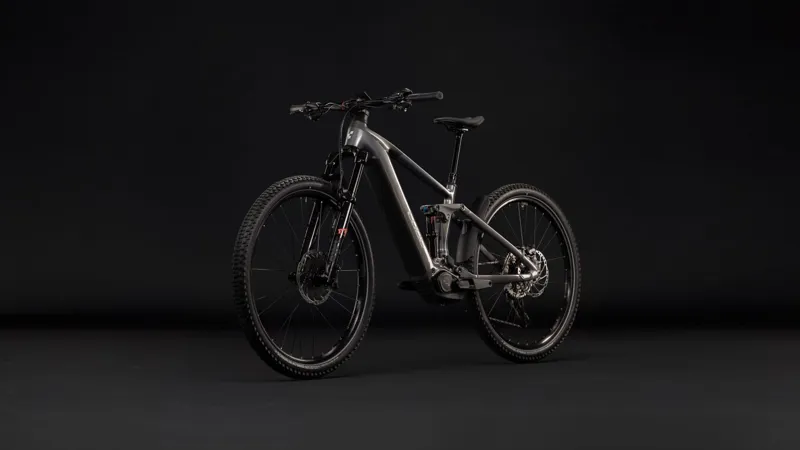 Cube Stereo Hybrid One44 SLX 800 Electric Full Sus MTB 2027 in Prismasilver/Grey-3