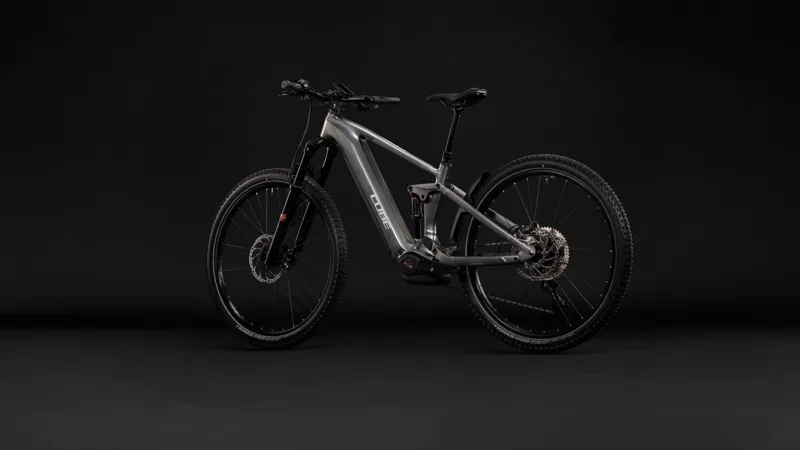 Cube Stereo Hybrid One44 SLX 800 Electric Full Sus MTB 2027 in Prismasilver/Grey-2
