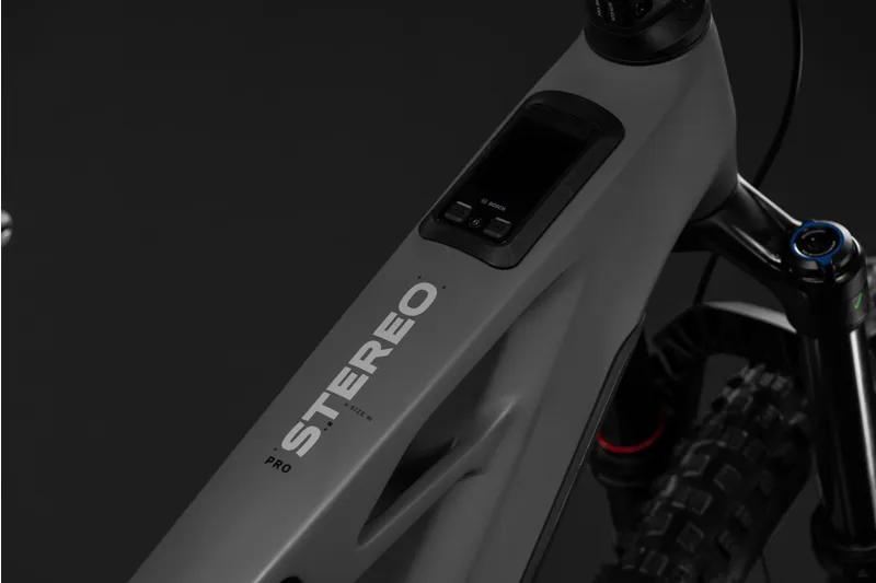 Cube Stereo Hybrid One44 HPC Pro 800 Electric Full Sus MTB 2027 in Oldgrey/Black-5
