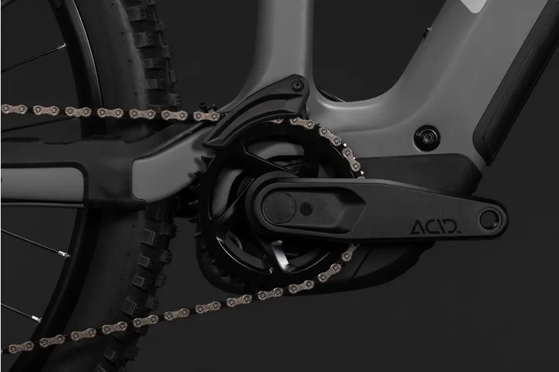 Cube Stereo Hybrid One44 HPC Pro 800 Electric Full Sus MTB 2027 in Oldgrey/Black-9