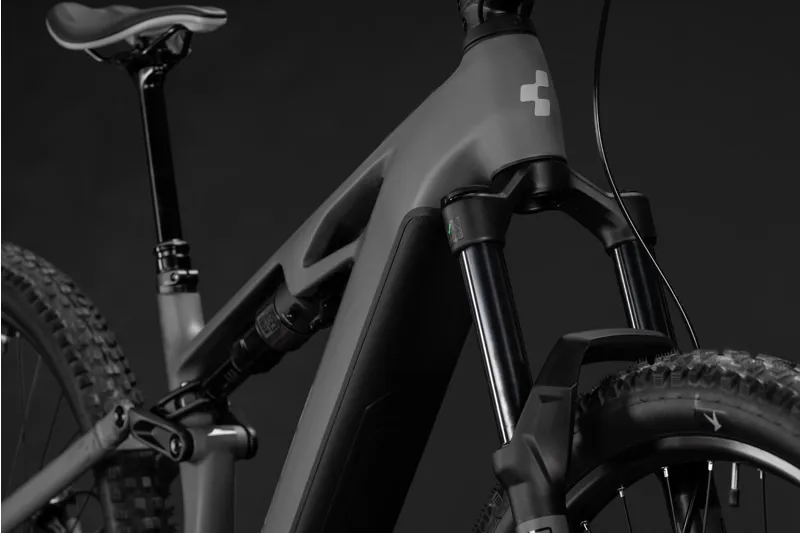 Cube Stereo Hybrid One44 HPC Pro 800 Electric Full Sus MTB 2027 in Oldgrey/Black-7