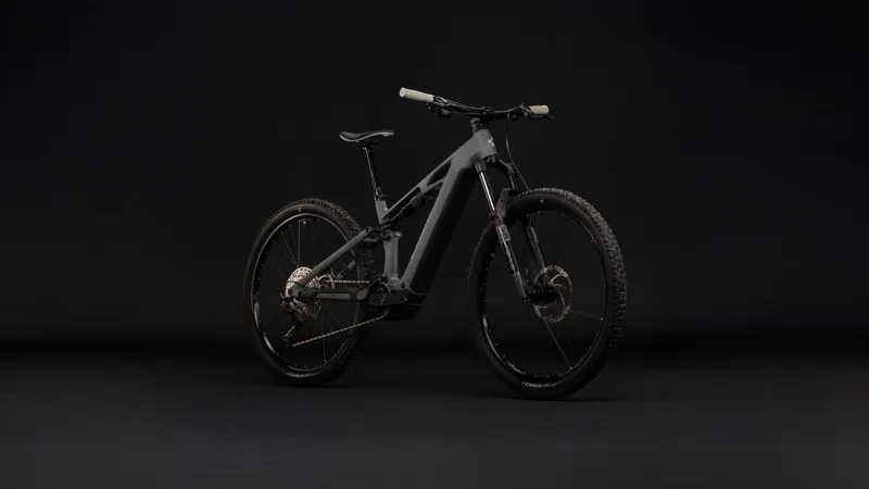 Cube Stereo Hybrid One44 HPC Pro 800 Electric Full Sus MTB 2027 in Oldgrey/Black-1