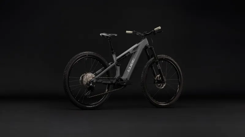 Cube Stereo Hybrid One44 HPC Pro 800 Electric Full Sus MTB 2027 in Oldgrey/Black-4