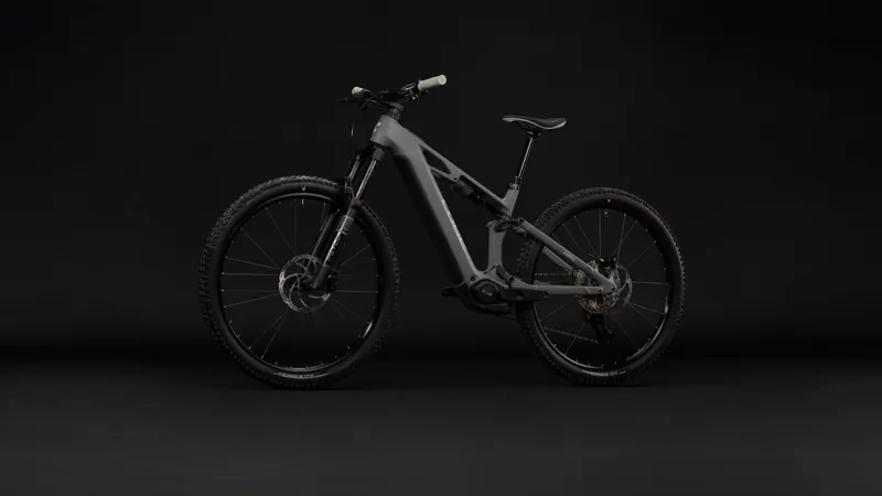 Cube Stereo Hybrid One44 HPC Pro 800 Electric Full Sus MTB 2027 in Oldgrey/Black-3