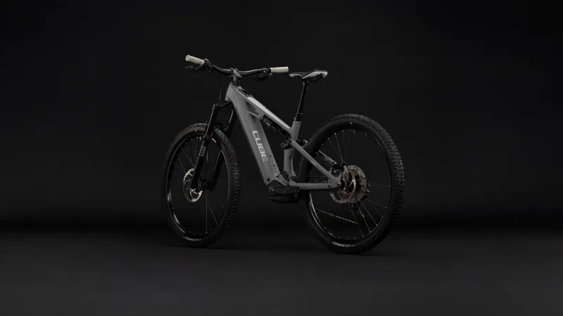 Cube Stereo Hybrid One44 HPC Pro 800 Electric Full Sus MTB 2027 in Oldgrey/Black-2