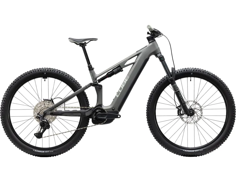 Cube Stereo Hybrid One44 HPC Pro 800 Electric Full Sus MTB 2027 in Oldgrey/Black