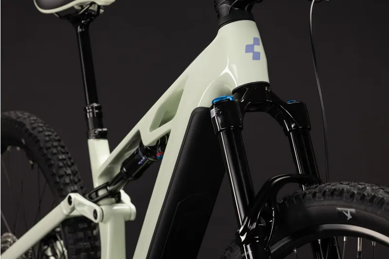Cube Stereo Hybrid One44 HPC Race 800 Electric Full Sus MTB 2027 in Mellowyellow/Lilac-1