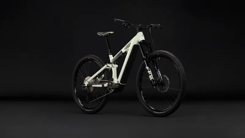 Cube Stereo Hybrid One44 HPC Race 800 Electric Full Sus MTB 2027 in Mellowyellow/Lilac-10
