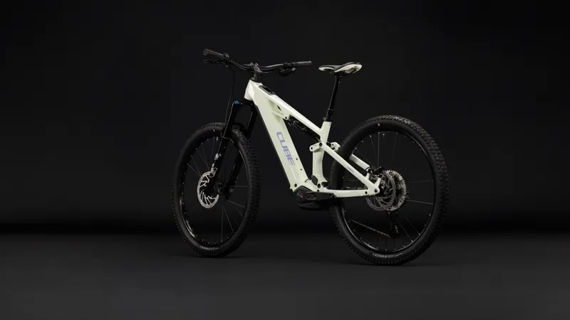 Cube Stereo Hybrid One44 HPC Race 800 Electric Full Sus MTB 2027 in Mellowyellow/Lilac-7